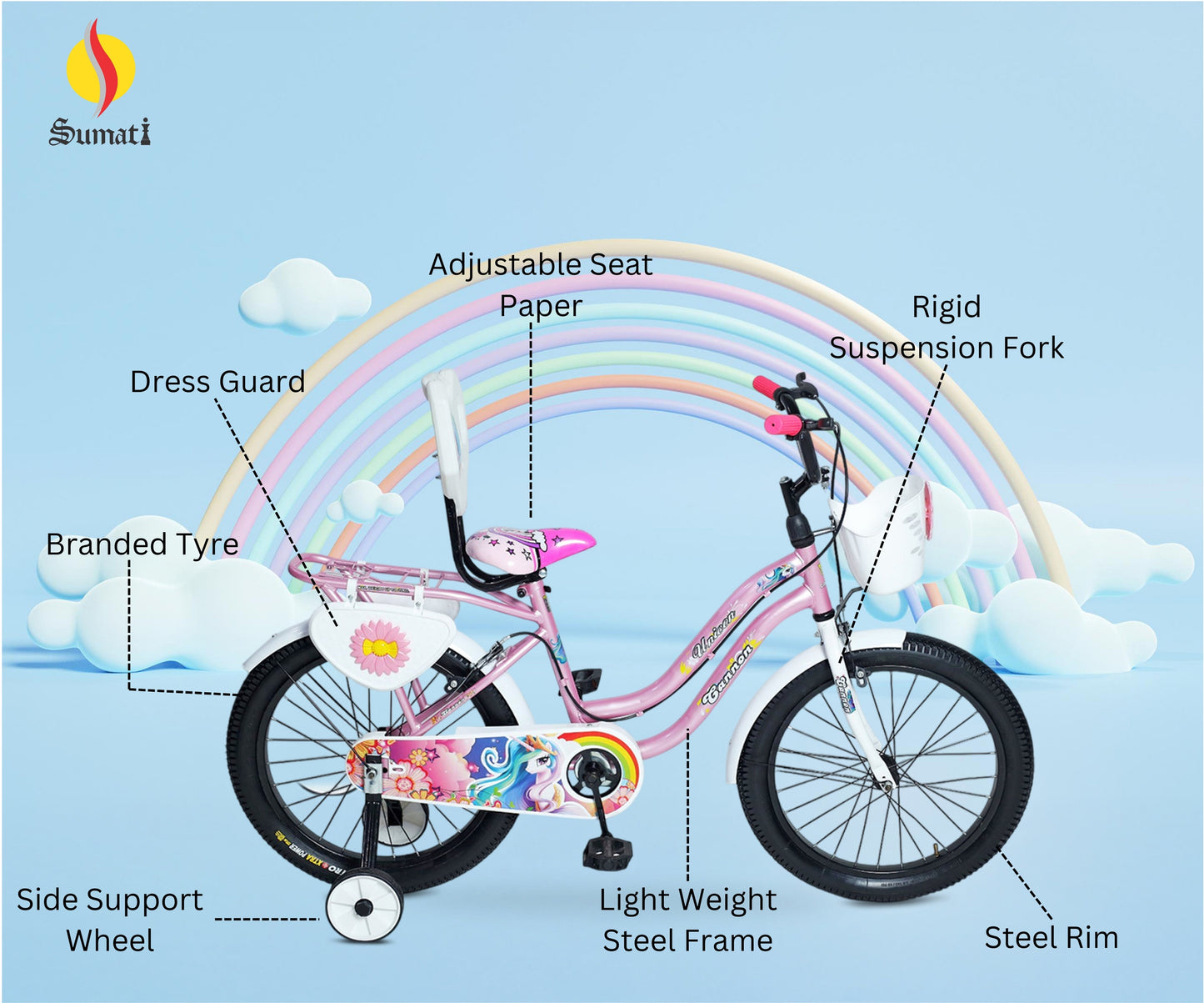Cannon Unicon 20 T (inch) BMX Cycle (Single Speed, Rigid Fork)