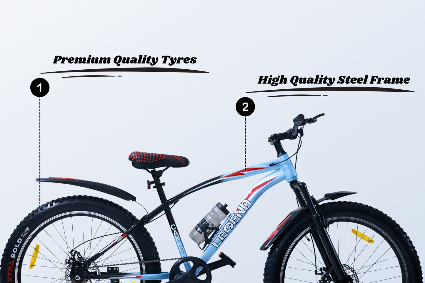 Legend 26X300 Mountain Bike Without Carrier