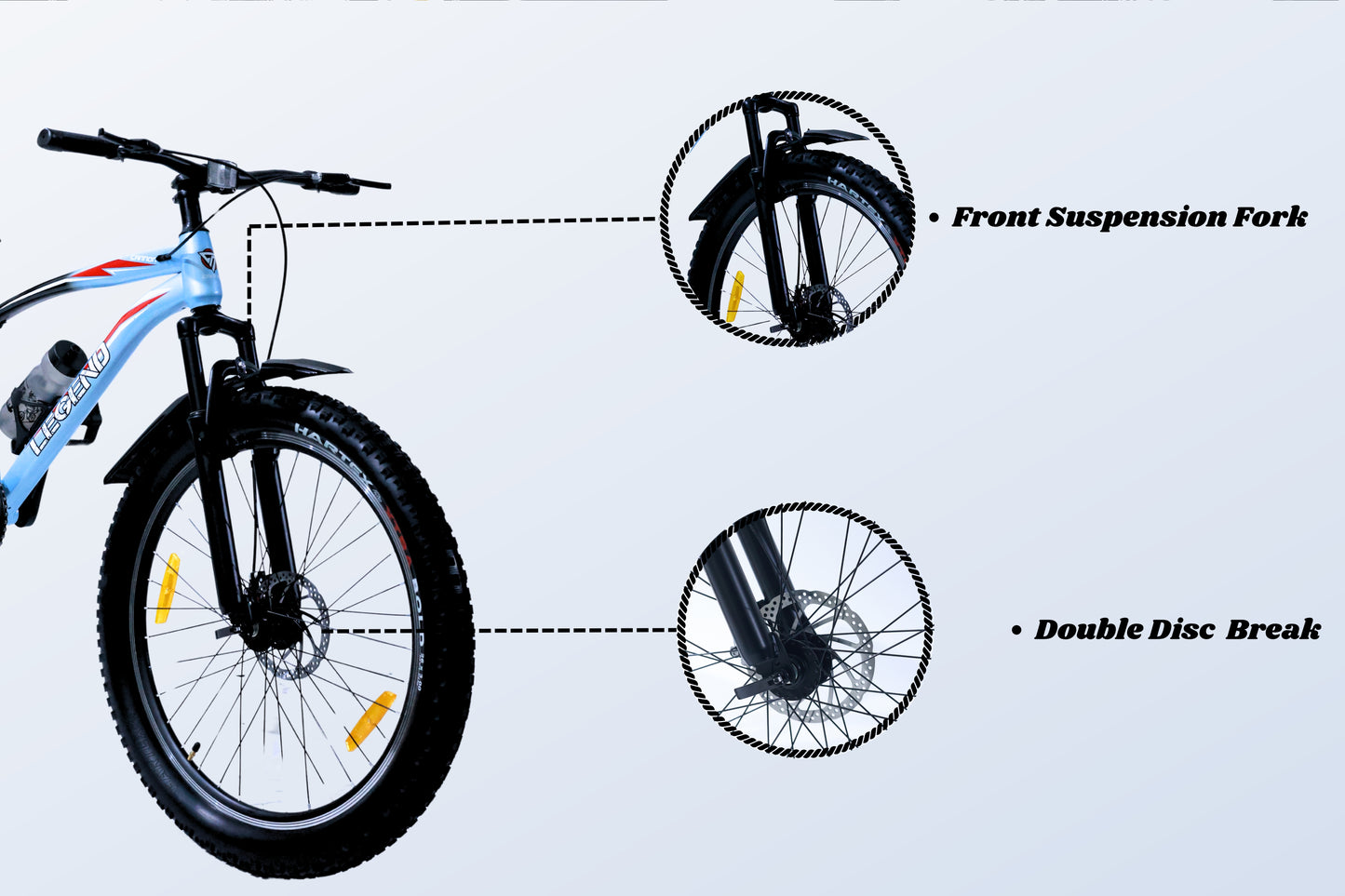 Legend 26X300 Mountain Bike Without Carrier