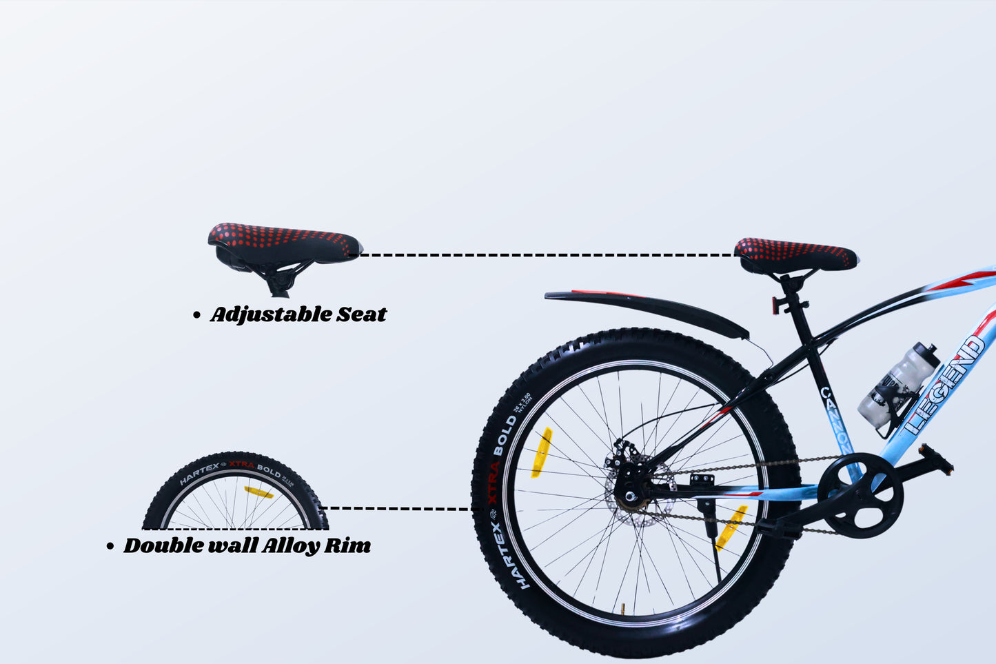 Legend 26X300 Mountain Bike Without Carrier